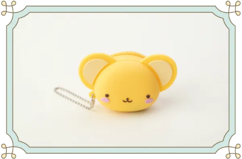 「カードキャプターさくら cafe ~さくらと知世のティーパーティー~」シリコンフェイスミニポーチ