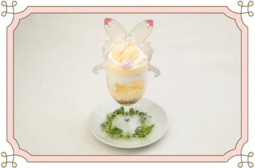 「カードキャプターさくら cafe ~さくらと知世のティーパーティー~」さくらの夢の鍵パフェ
