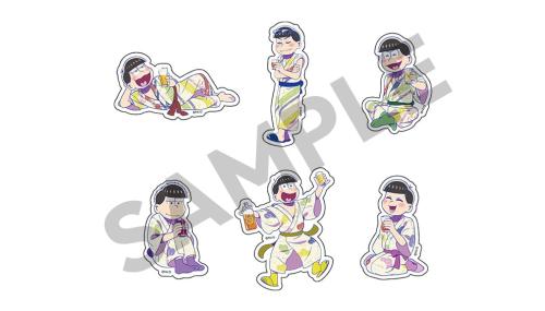「おそ松さん×ホテル湖龍」ステッカー