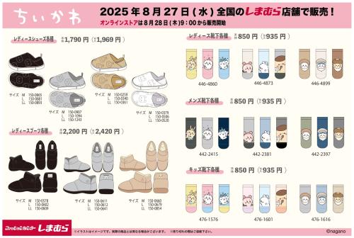 「ちいかわ×しまむら」コラボ商品