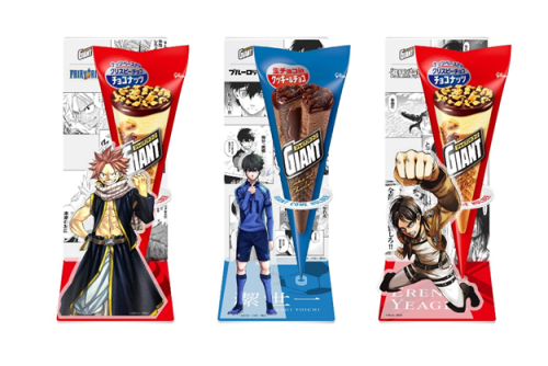 ジャイアントコーン×『FAIRY TAIL』『進撃の巨人』『ブルーロック』オリジナルアクリルスタンドセット