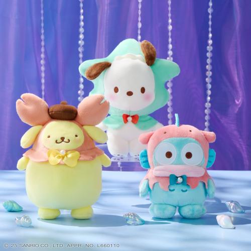 サンリオ「ナムコdeハロウィン2025～マーメイドファンタジー～」ぬいぐるみ