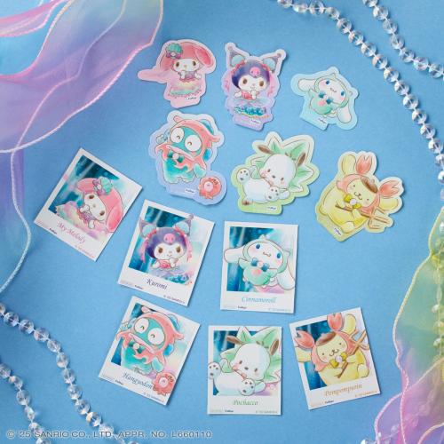 サンリオ「ナムコdeハロウィン2025～マーメイドファンタジー～」オリジナルステッカー