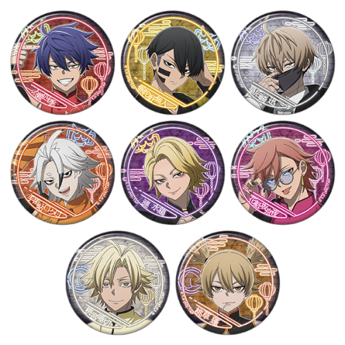 TVアニメ『桃源暗鬼』ポップアップストア キャラバッジコレクション