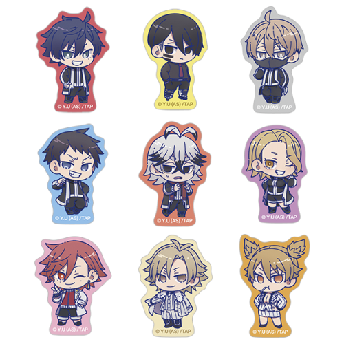 TVアニメ『桃源暗鬼』ポップアップストア フレークシール