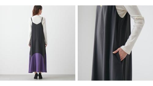 「ディズニーヴィランズ×ベルメゾン」ドレスワンピース「アースラ」