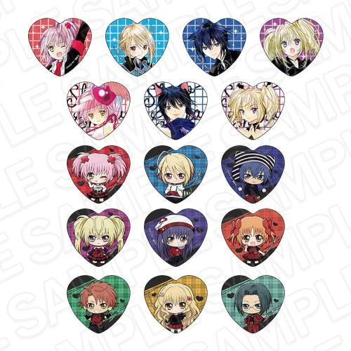 『しゅごキャラ!』POP UP SHOP ハート型ホログラムカンバッジ