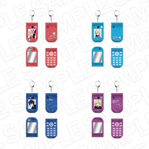 『しゅごキャラ!』POP UP SHOP ガラケーキーホルダー