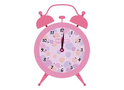 セガ ラッキーくじ「オシャレ魔女 ラブ and ベリー ~アンコール~」ラストラッキー賞:オシャレしよ☆マジカルタイムプラス(目覚まし時計)