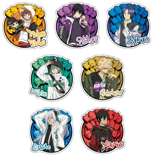 「『家庭教師ヒットマンREBORN!』ストリートファッション inアニメイト」ステッカー