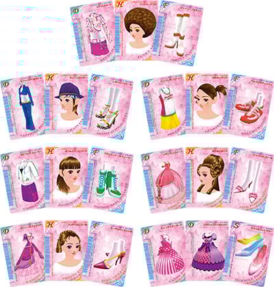 セガ ラッキーくじ「オシャレ魔女 ラブ and ベリー ~アンコール~」F賞:またあえたね♪オシャレまほうカードセット