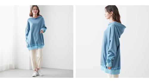 「ディズニーヴィランズ×ベルメゾン」ユニセックスオーバーサイズパーカー「ハデス」