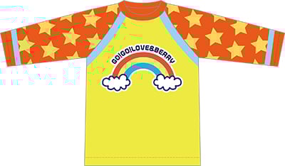 セガ ラッキーくじ「オシャレ魔女 ラブ and ベリー ~アンコール~」ラブ賞:ピタTガール Tシャツ