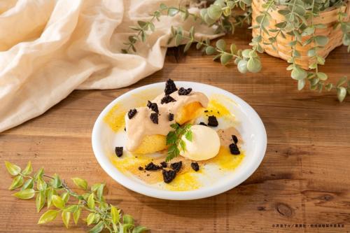 「呪術廻戦カフェ2025 渋谷事変」【七海建人】ネクタイモチーフシフォンケーキ