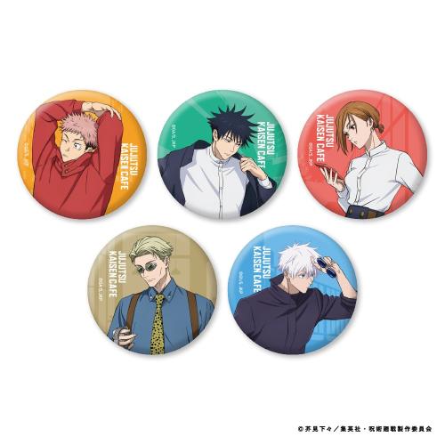 「呪術廻戦カフェ2025 渋谷事変」缶バッジ（ランダム5種）