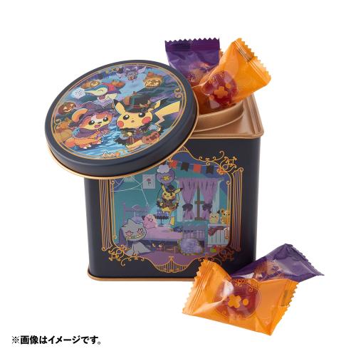 『ポケモン』缶入りキャンディ Halloween Ghost Chateau