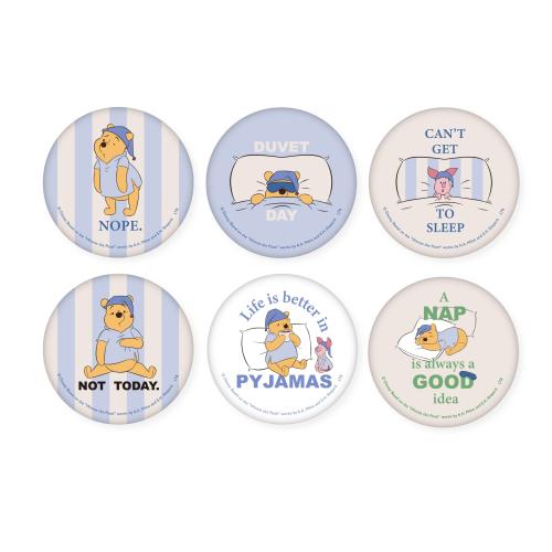 「くまのプーさん」スペシャルカフェ ビッグ缶バッジ