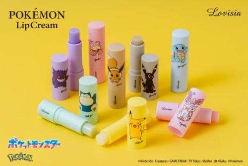 「Lovisia ポケモンリップクリーム」