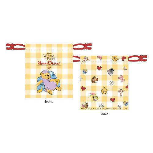 「くまのプーさん」スペシャルカフェ 巾着