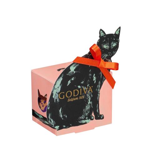 「ゴディバ」ブラックキャット コレクション ゴディバ ブラックキャット コレクション G クリスピーショコラ アソートメント 3粒入