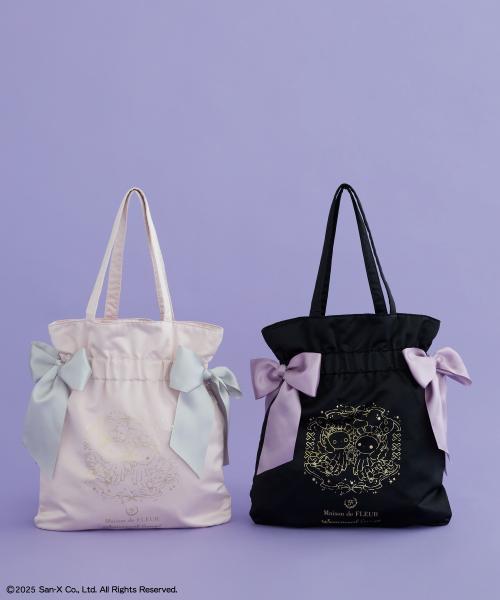 「センチメンタルサーカス×メゾンドフルール」ダブルリボントートバッグ