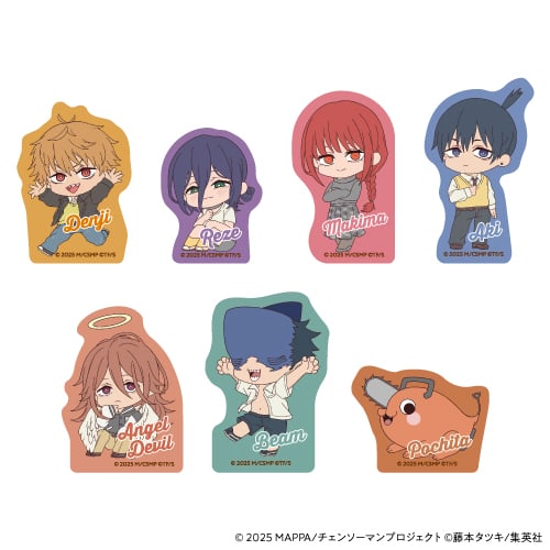 「チェンソーマンカフェ 劇場版『チェンソーマン レゼ篇』」ステッカーセット