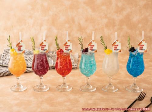 「チェンソーマンカフェ 劇場版『チェンソーマン レゼ篇』」ドリンク