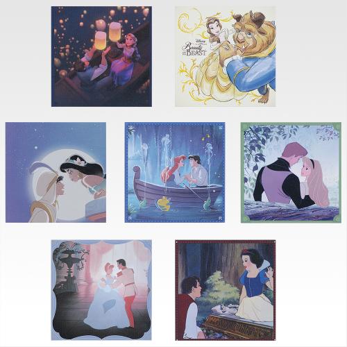 「一番くじ〈ディズニープリンセス〉Dream in color」F賞 ミニキャンバスボードCollection