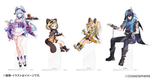 「原神×スシロー」コラボ限定アクリルスタンド