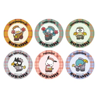 サンリオ「はぴだんぶい 秋のおさんぽ」限定コースター