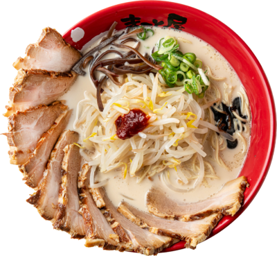 「チェンソーマン レゼ篇×牛骨ラーメンまこと屋」白チェンソー麺