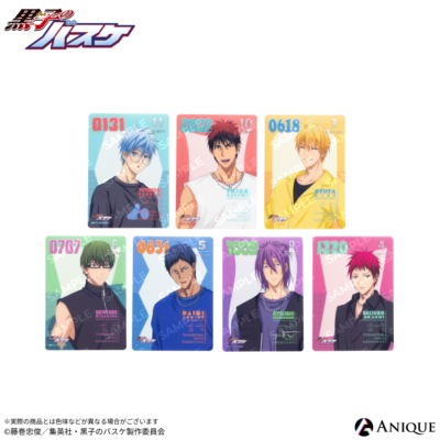 『黒子のバスケ』ストリートスナップ ver.&nbsp;トレーディング箔押しクリアフォト