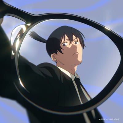 JINs チェンソーマン メガネ　早川アキ JINS×チェンソーマン」 #早川アキ モデル 早川アキのどこか