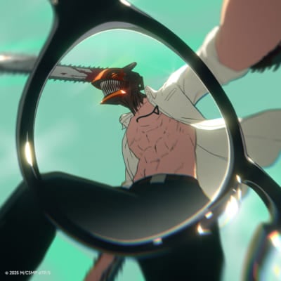 「チェンソーマン×JINS」チェンソーマンモデル