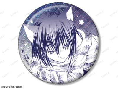 『しゅごキャラ！』POP UP SHOP vol.3 イクト原作コマ75mmホログラム缶バッジ