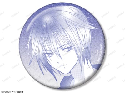 『しゅごキャラ！』POP UP SHOP vol.3 イクト原作コマ75mmグリッター缶バッジ