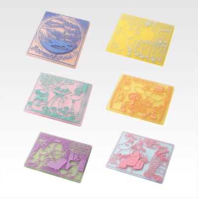 一番くじ「ムーミン ~The door is always open~」F賞 コミックスクリアラバーコースター