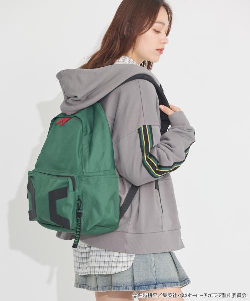 「ヒロアカ×earth music&ecology Japan Label」緑谷出久 イメージ バッグパック