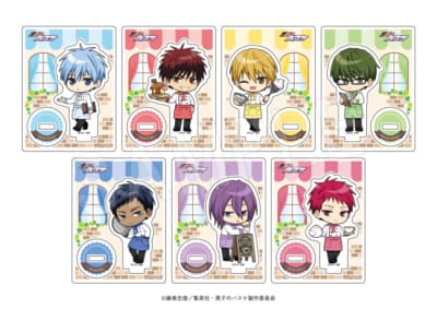 「黒子のバスケ × Chugai Grace Cafe」コラボカフェ トレーディングミニアクリルスタンド