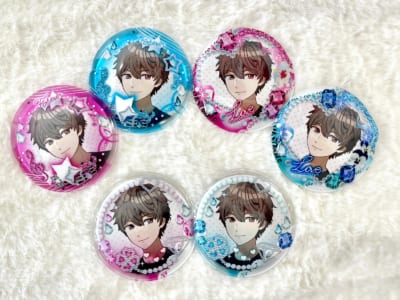 「推し活POP UP~めちゃカワ!ノスタルジア~」缶デコカバー Forever/Love/パール