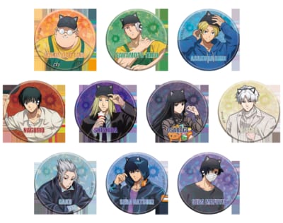 「TVアニメ『SAKAMOTO DAYS』in NAMJATOWN~潜入ミッション遂行せよ!~第2弾」缶バッジコレクション