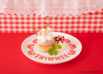 「SWIMMER CAFE ~5thをぎゅっ!~」きゅーとなSWIMMERケーキ ラッフィー