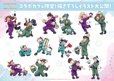 忍たま乱太郎　サンリオ　推しカフェ　五年生 忍たま乱太郎 × サンリオ コラボカフェ第3弾 in 池袋/大阪 10月9