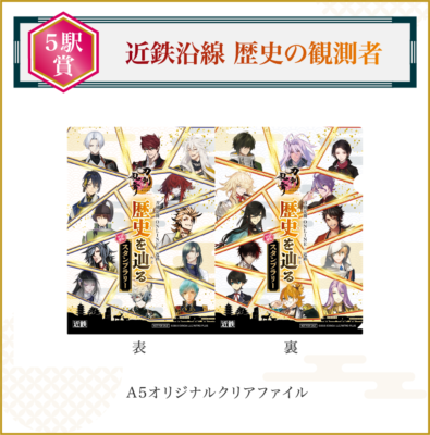 「刀剣乱舞×近畿日本鉄道」賞品