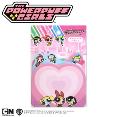 「パワーパフ ガールズ×サンキューマート」ダイカットメモ