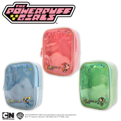 「パワーパフ ガールズ×サンキューマート」ぬいポーチ