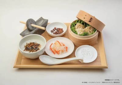 TVアニメ『薬屋のひとりごと』調合茶房コラボカフェ&nbsp;胃腸を休めるお粥と点心セット