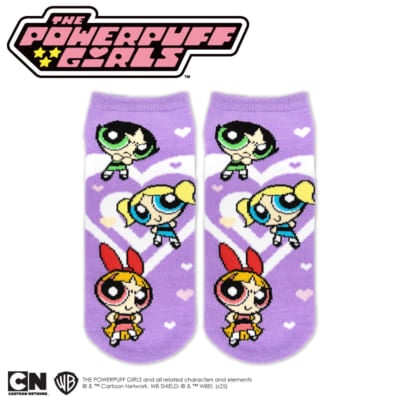 「パワーパフ ガールズ×サンキューマート」アンクルソックス
