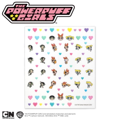 「パワーパフ ガールズ×サンキューマート」ネイルパーツシールアクスタポーチ