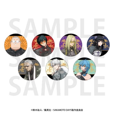 TVアニメ『SAKAMOTODAYS』メタリック缶バッジ